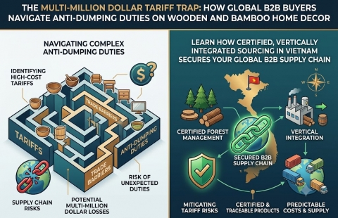 The Multi-Million Dollar Tariff Trap: How Global B2B Buyers Navigate Anti-Dumping Duties on Wooden and Bamboo Home Decor